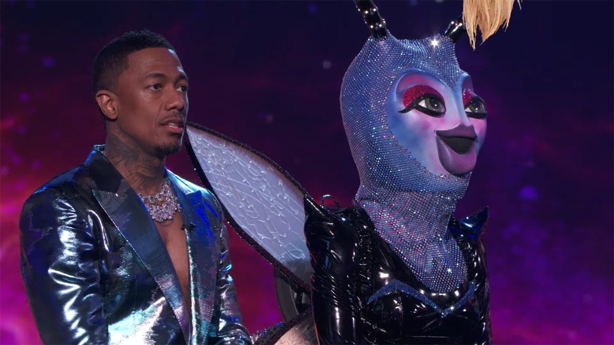 Nick Cannon and Firefly on The Masked Singer