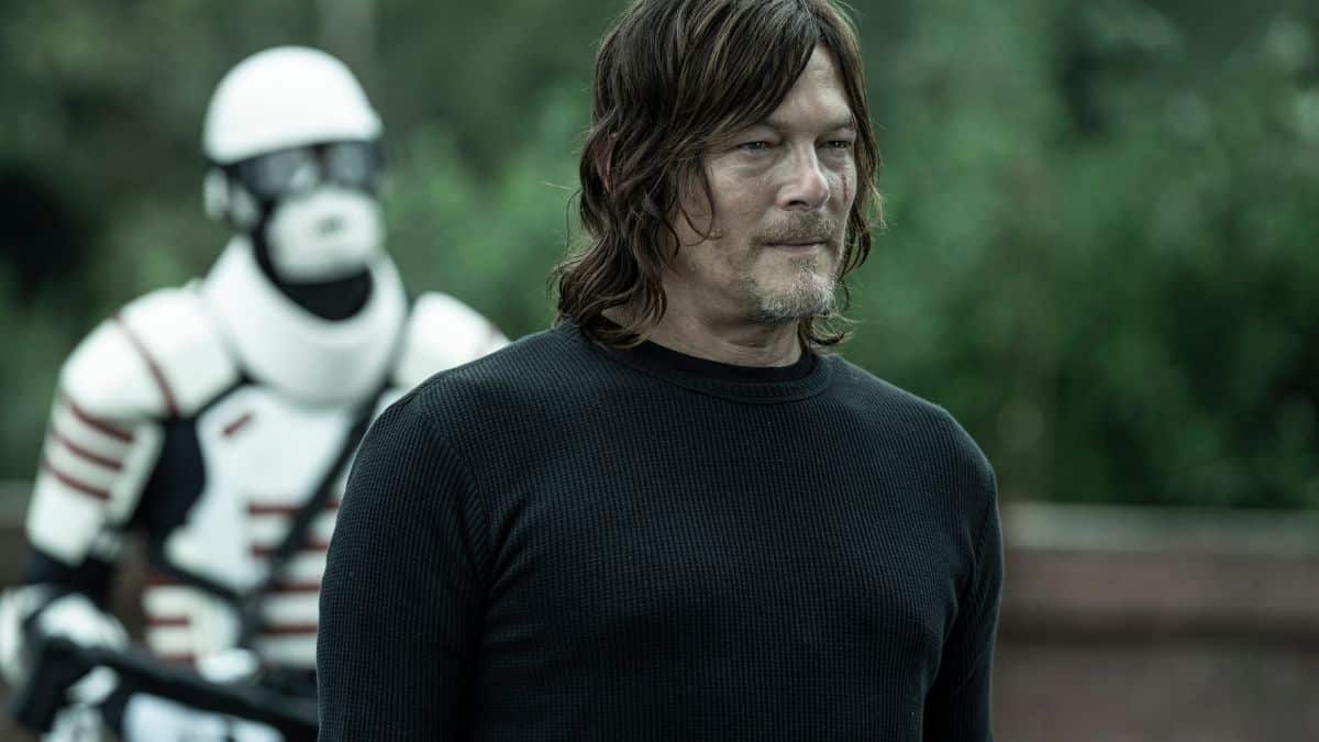 Norman Reedus stars as Daryl Dixon in Episode 15 of AMC's The Walking Dead Season 11