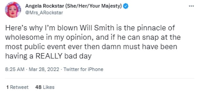 Rockstar On Will Smith