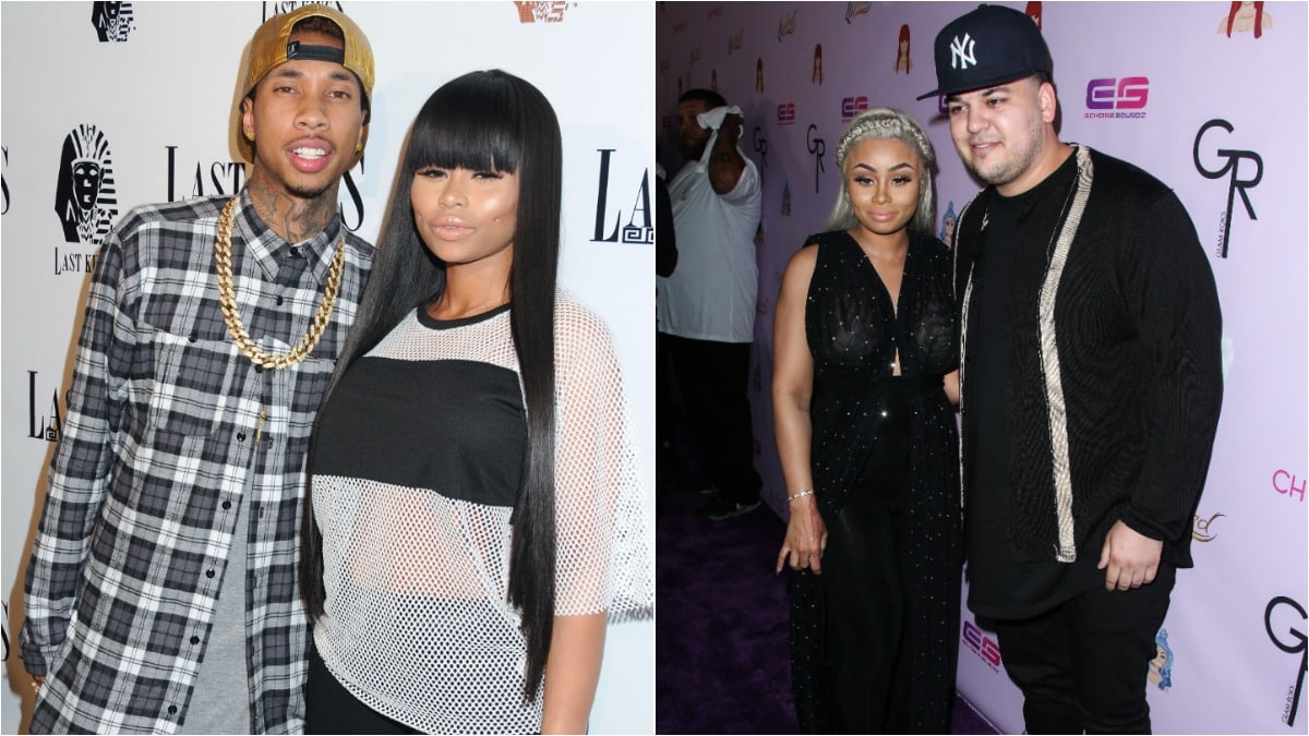 Black Chyna and her baby daddy's