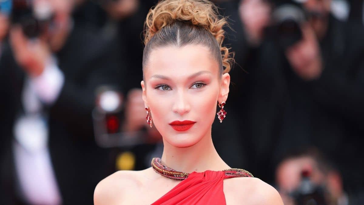 Bella Hadid attends the screening of "Pain And Glory"