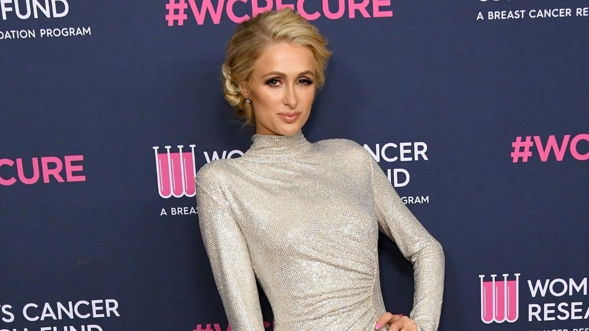 Paris Hilton at The Women's Cancer Research Fund's An Unforgettable Evening 2020
