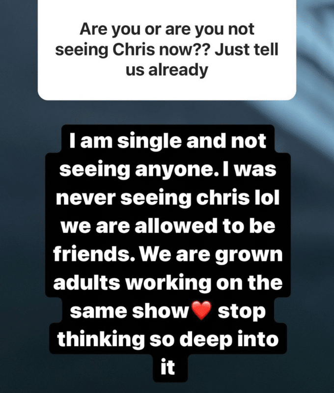 Briana addresses fans concerns about her dating status with Chris. 