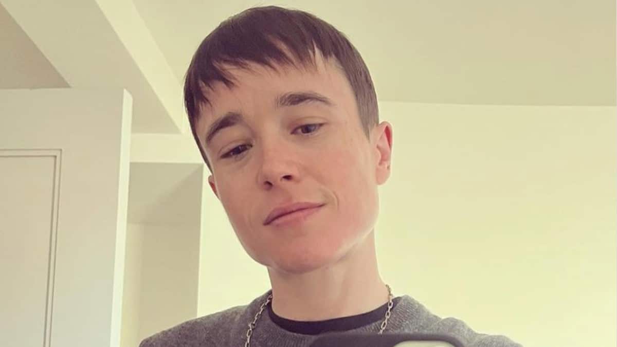 Elliot Page Instagram Selfie