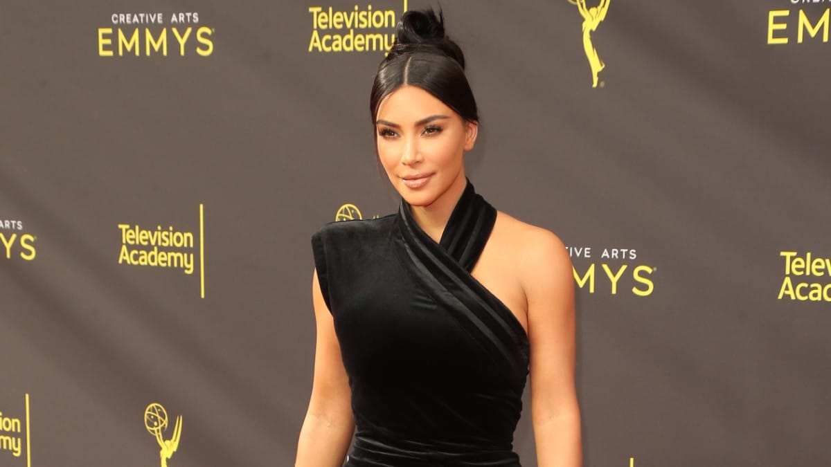 Los Angeles, California - Kim Kardashian. 2019 Creative Arts Emmy Awards held at Microsoft Theater.