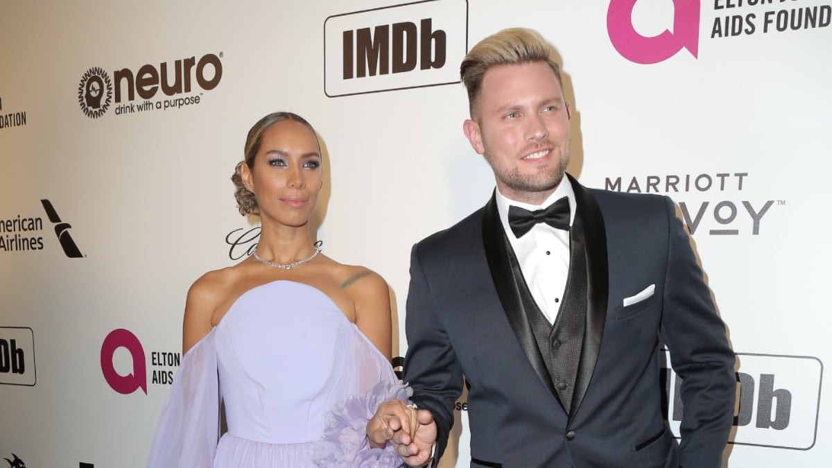 Leona Lewis and Dennis Jauch 27th Annual Elton John Academy Awards Viewing Party held at West Hollywood Park.