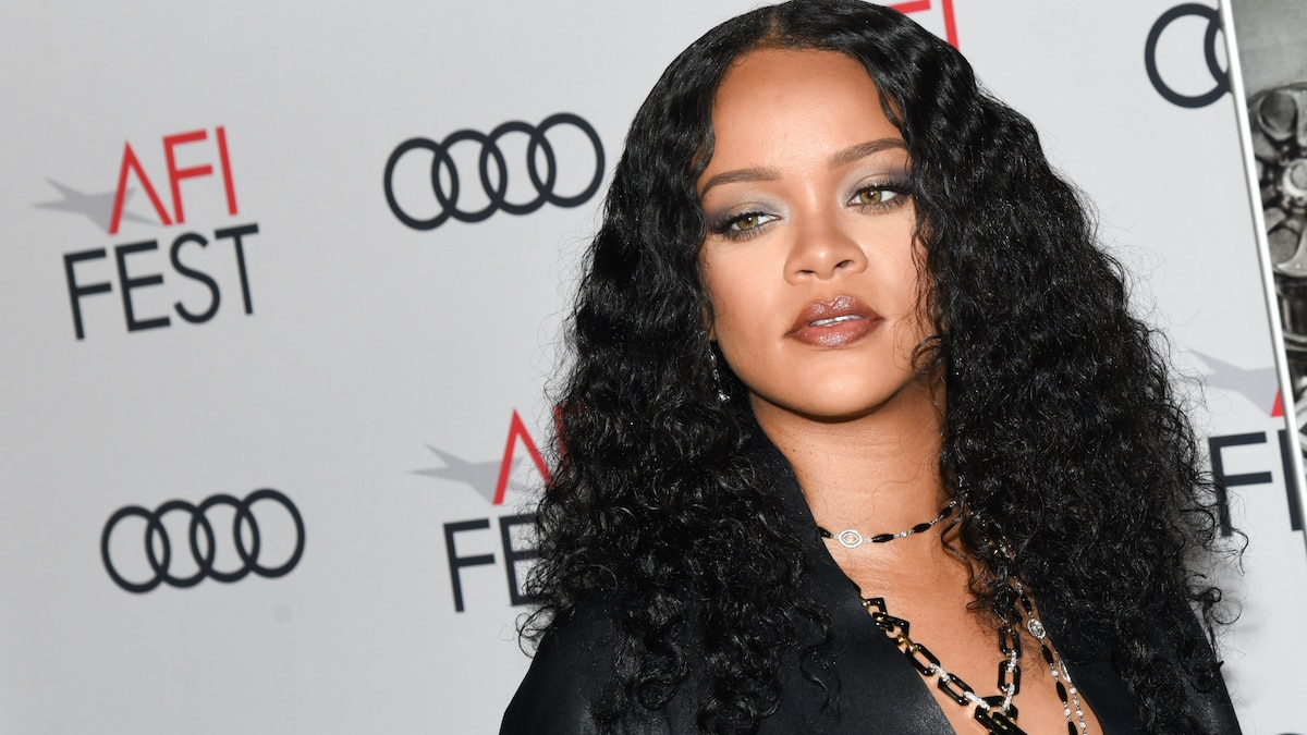 Rihanna on the red carpet at AFI Fest