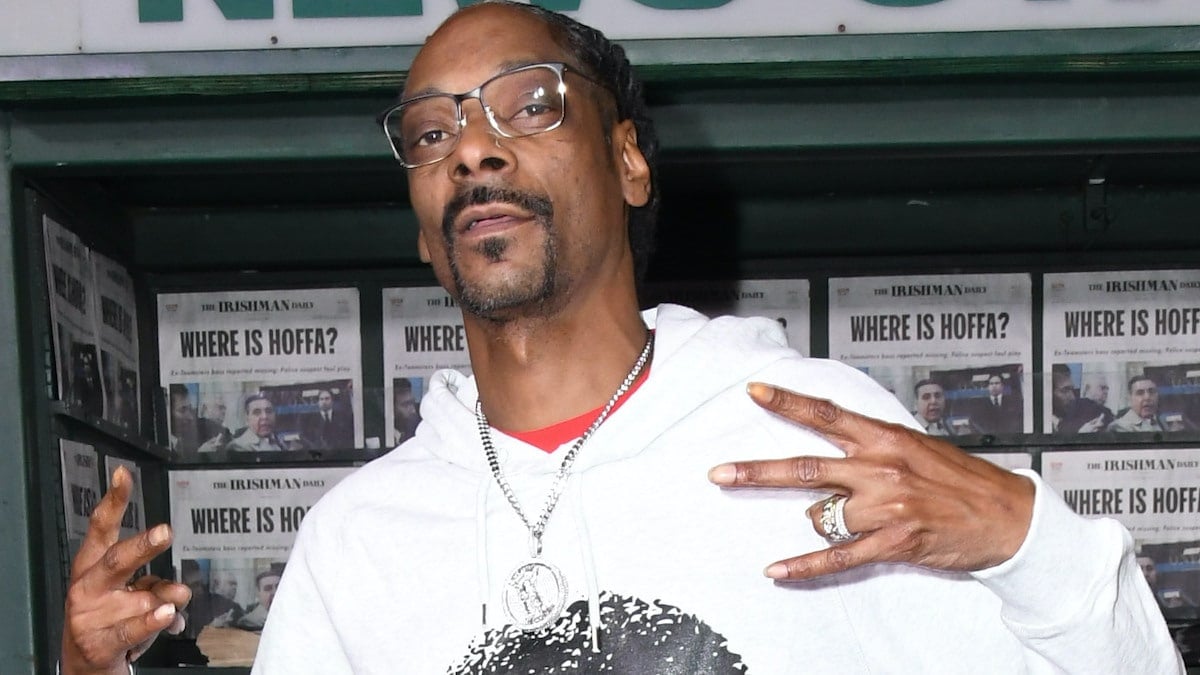 Snoop Dogg at The Irishman Los Angeles Premiere
