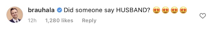 Did someone say husband comment on britney's photo