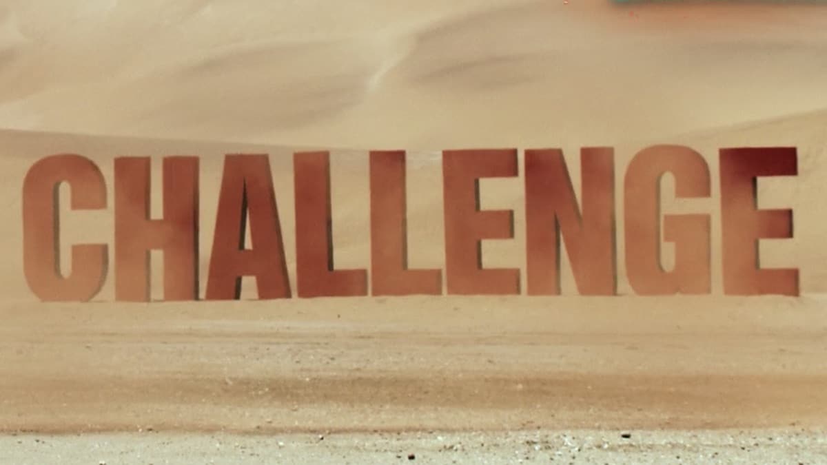 the challenge logo during war of the worlds season