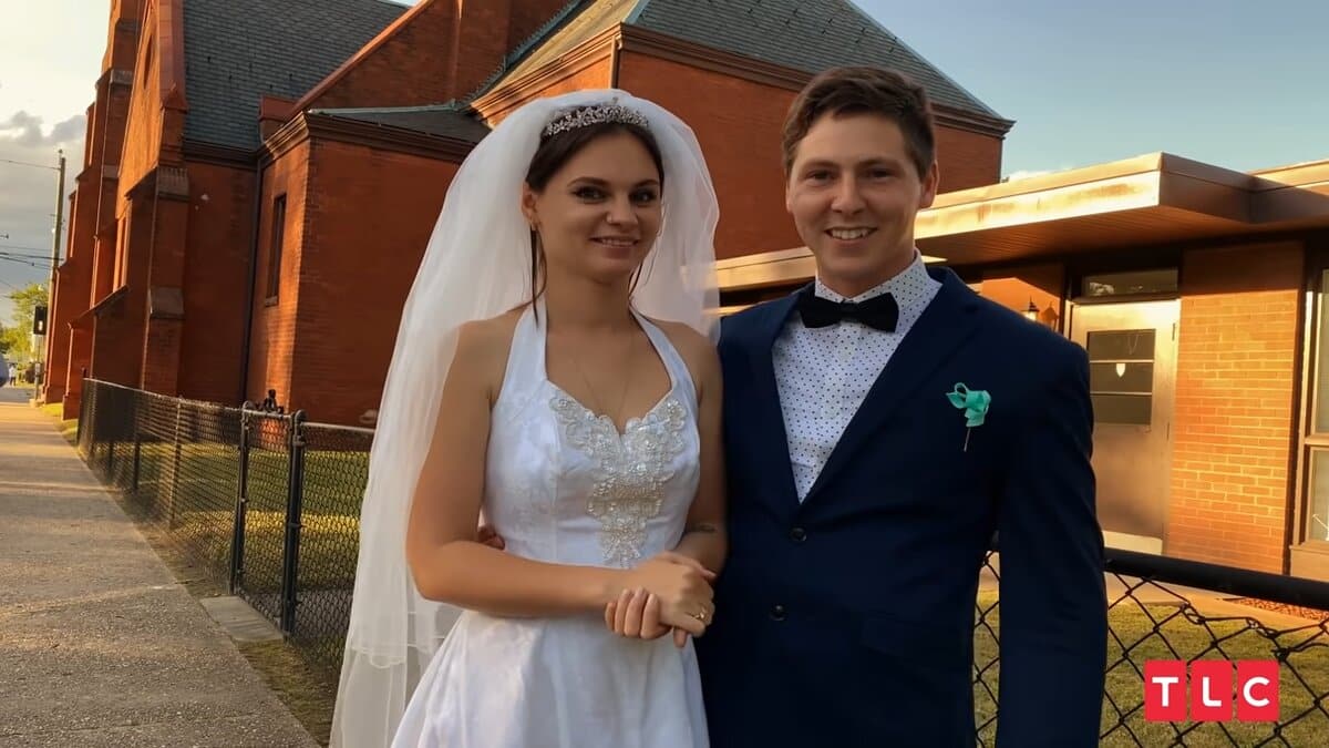 90 Day Fiance: Julia Trubkina and Brandon Gibbs sport wedding ceremony apparel as they rejoice 2 years of marriage