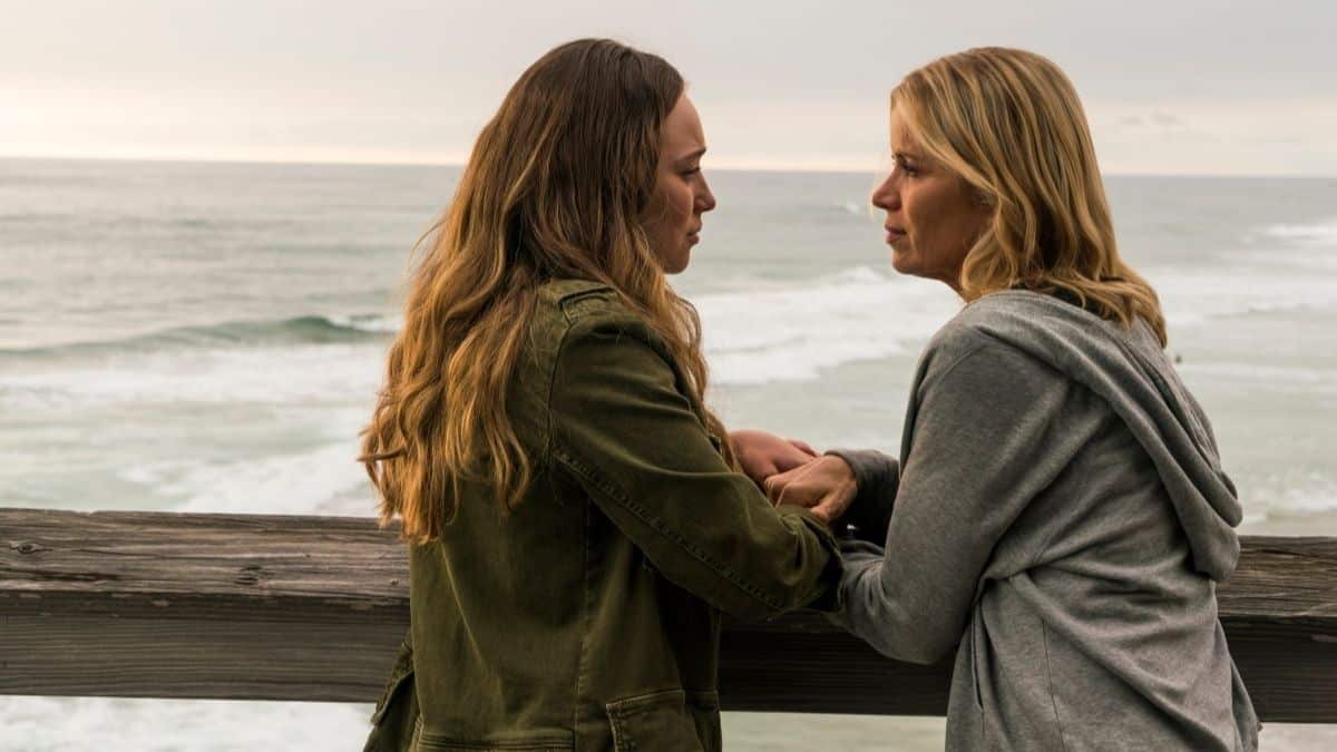 Alycia Debnam-Cary as Alicia and Kim Dickens as Madison Clark, as seen in Episode 13 of AMC's Fear the Walking Dead Season 2