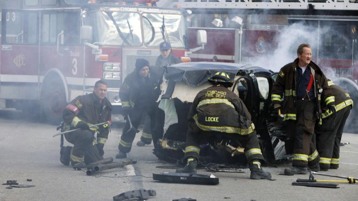 Chicago Fire Action Shot