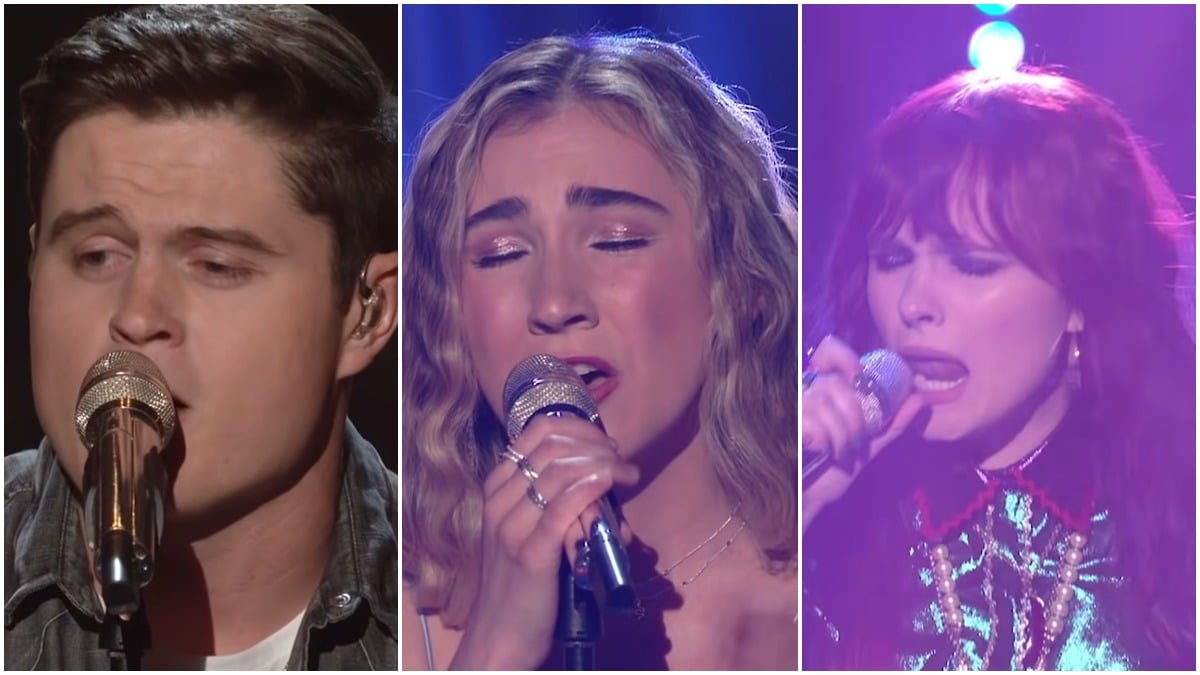 Dan, Allegra, and Ava went home on American Idol