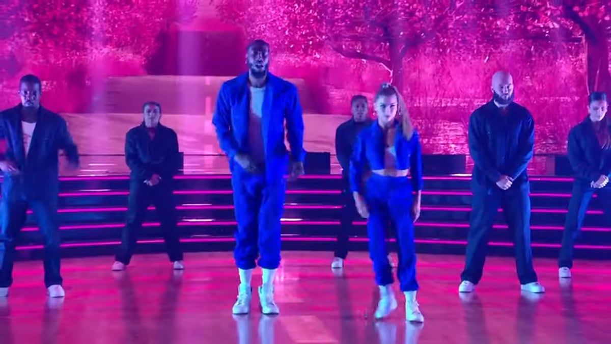 Iman Shumpert and Daniella on DWTS