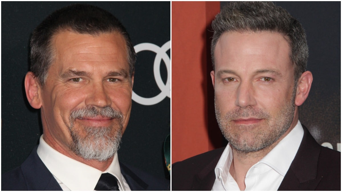 Josh Brolin and Ben Affleck attending red carpet events