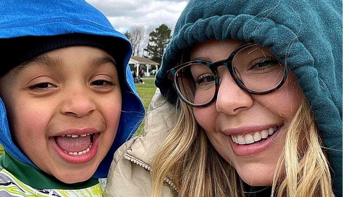 Kail Lowry of Teen Mom 2 and her son Lux