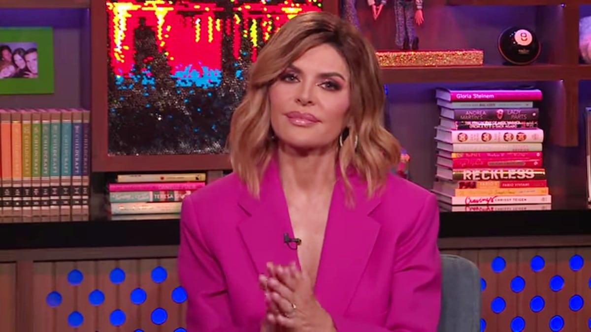 Lisa Rinna on What Watch Happens Live.
