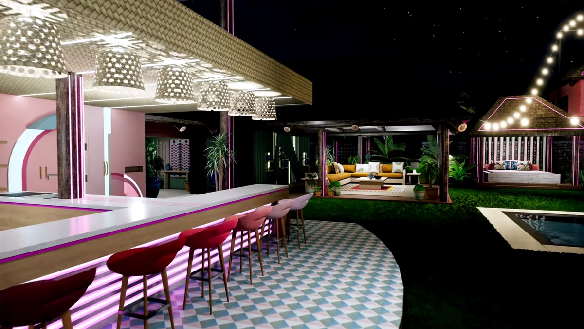 Love Island villa