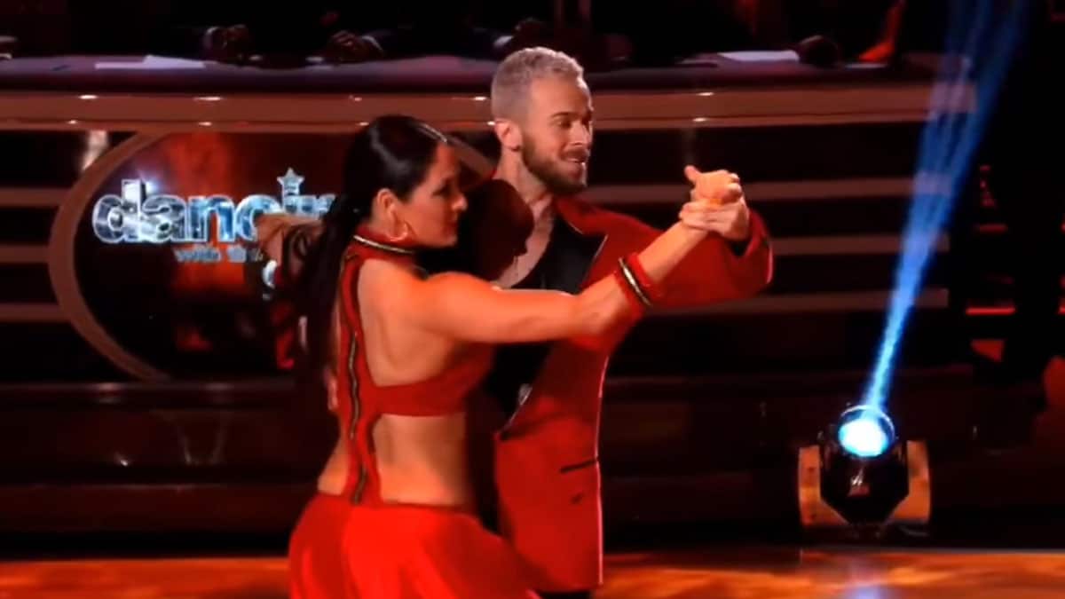 Nikki Bella and Artem on Dancing with the Stars