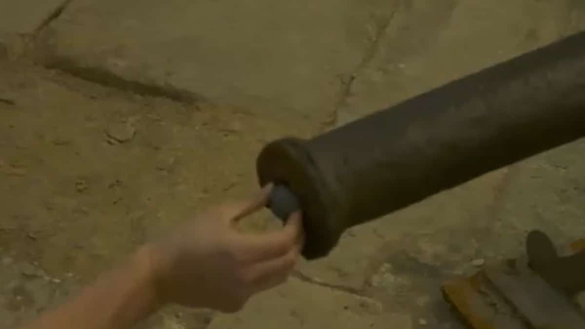 A 14/15th century cannon
