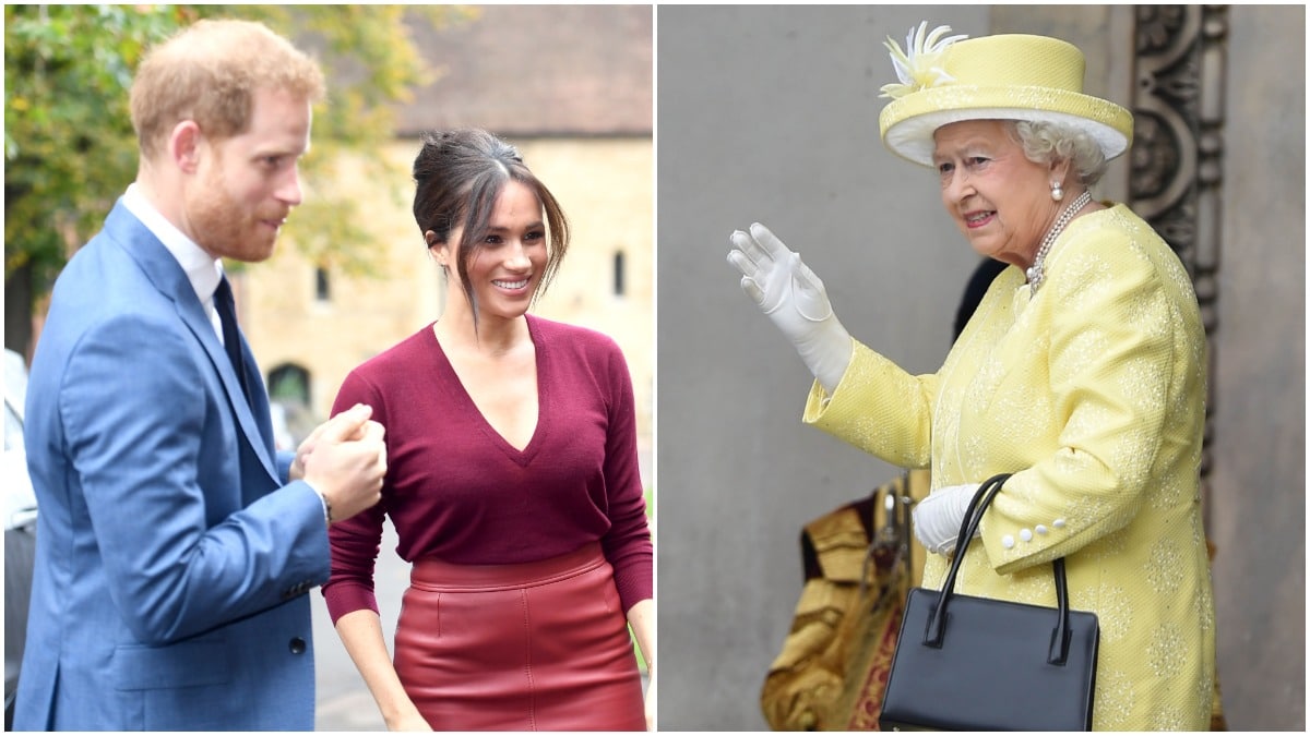 Prince Harry, Meghan Markle, and the Queen attend royal events