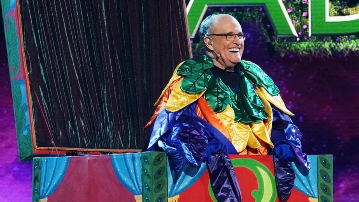 Rudy Giuliani on The Masked Singer