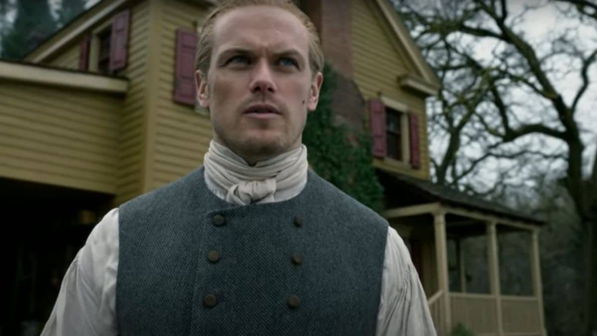 Sam Heughan stars as Jamie Fraser in Episode 8 of Starz's Outlander Season 6