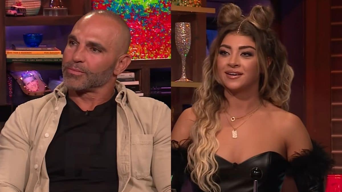 Joe Gorga and Gia Guidice