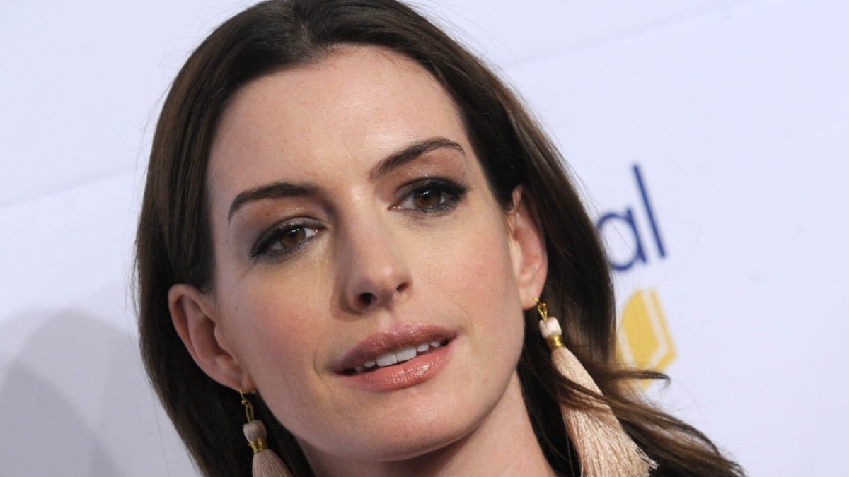 Anne Hathaway at The 68th National Book Awards in New York City.
