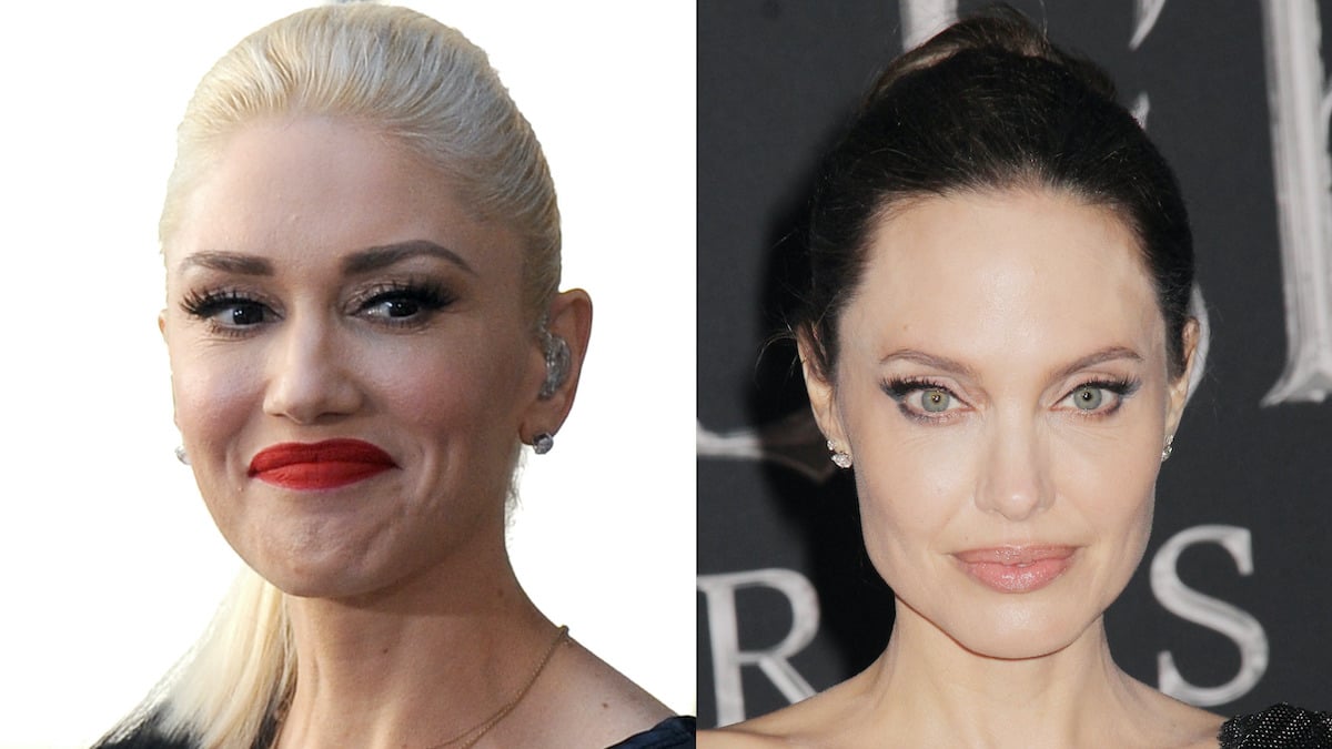 Gwen Stefani and Angelina Jolie
