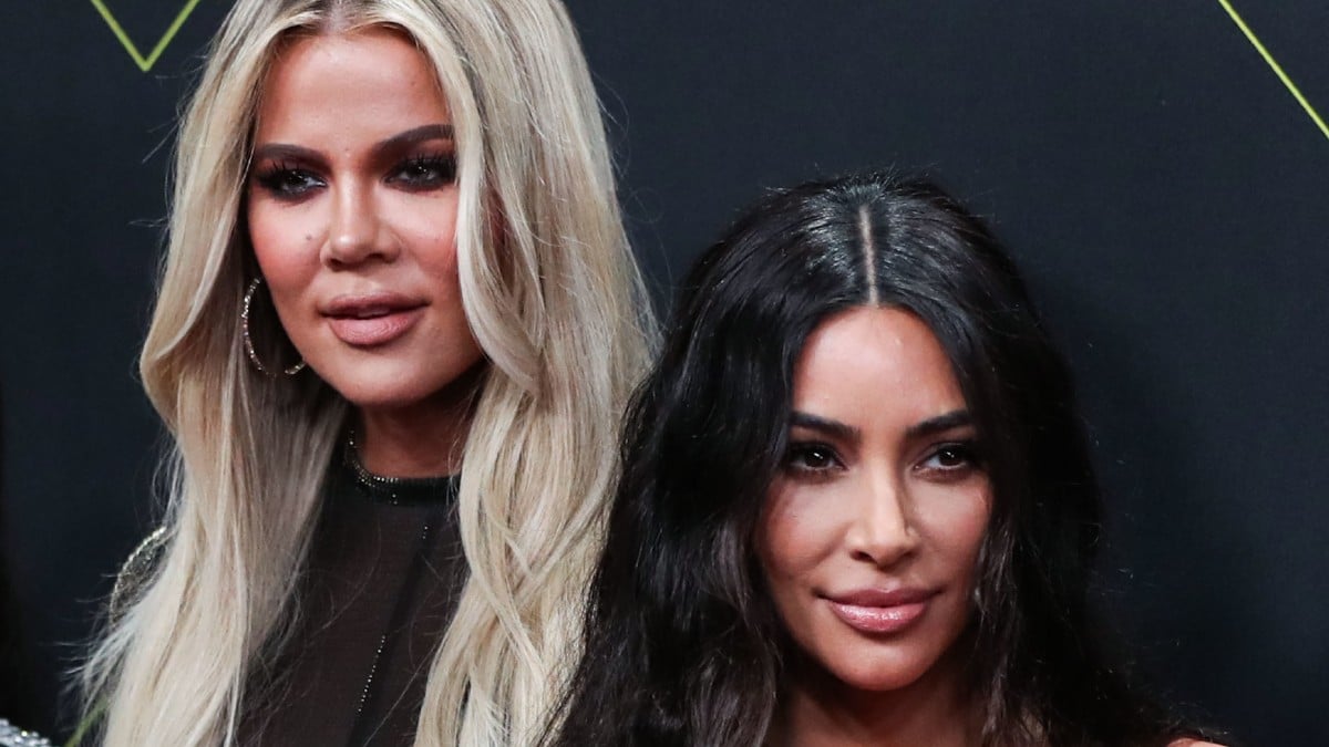 Khloe Kardashian and Kim Kardashian
