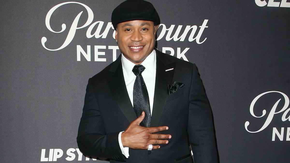 LL Cool J on red carpet for Lip Sync event