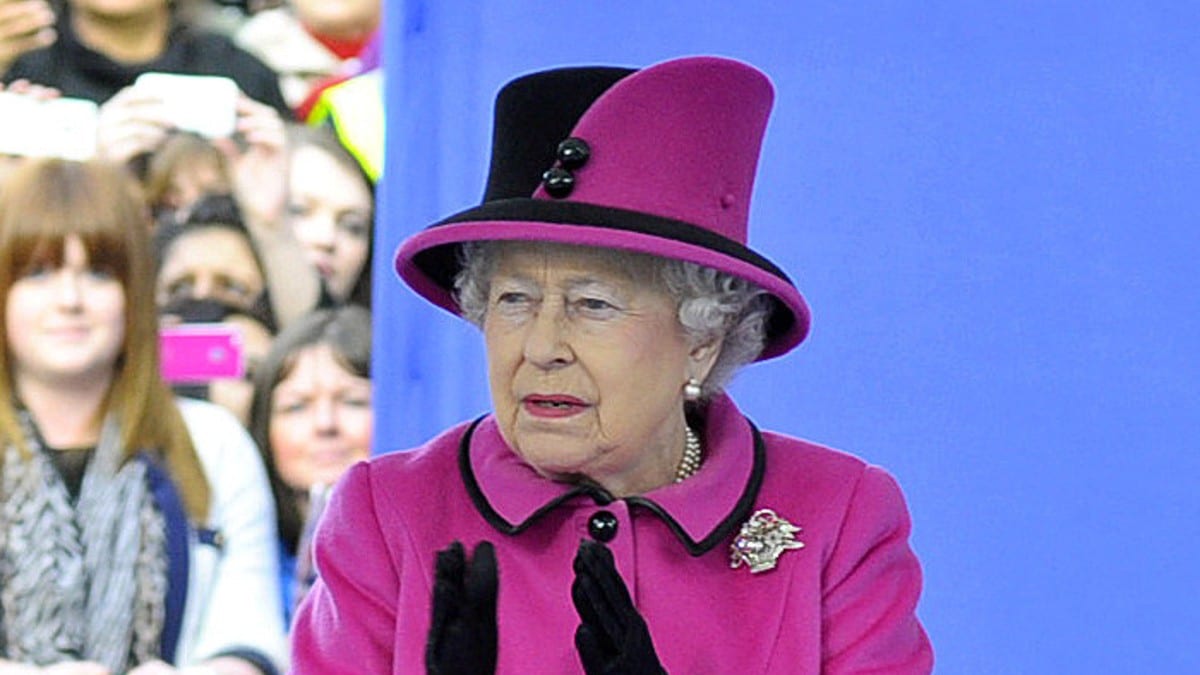 Queen Elizabeth attends a royal event