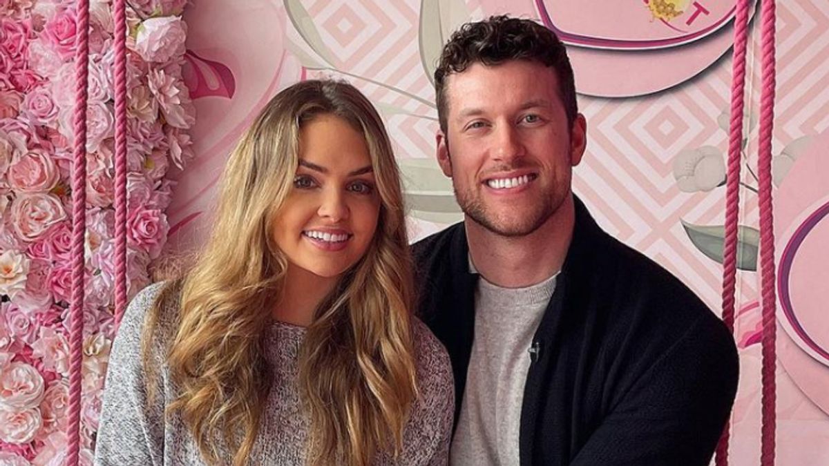Susie Evans and Clayton Echard