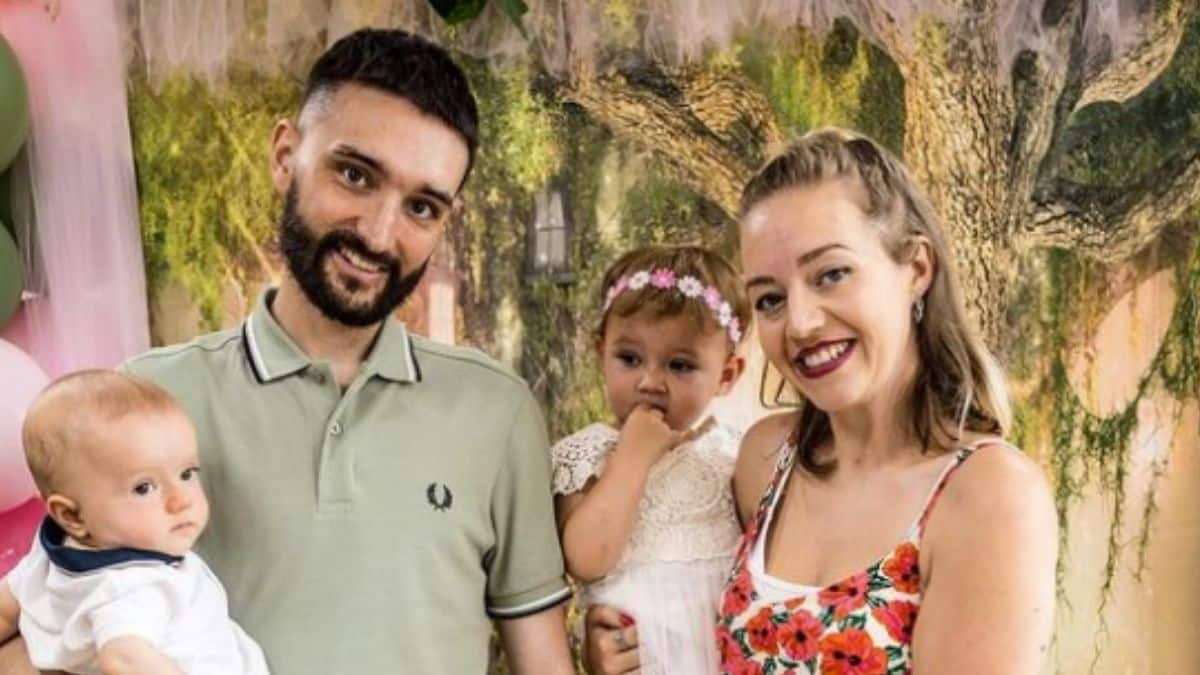 Tom Parker and his family