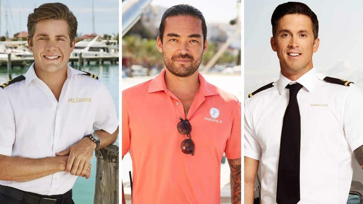 Men from the Below Deck family show off their adorable dogs.