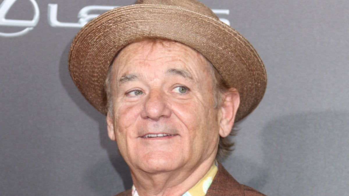 Bill Murray on the red carpet