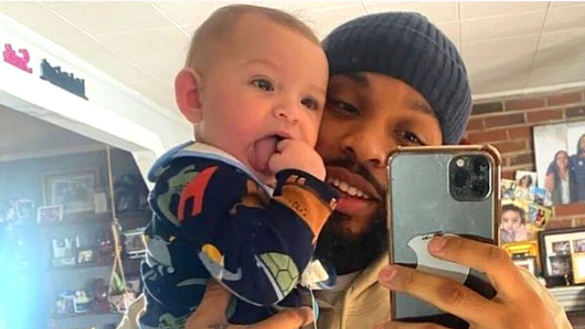 Chris Lopez of Teen Mom 2 and his son Creed Lowry-Lopez