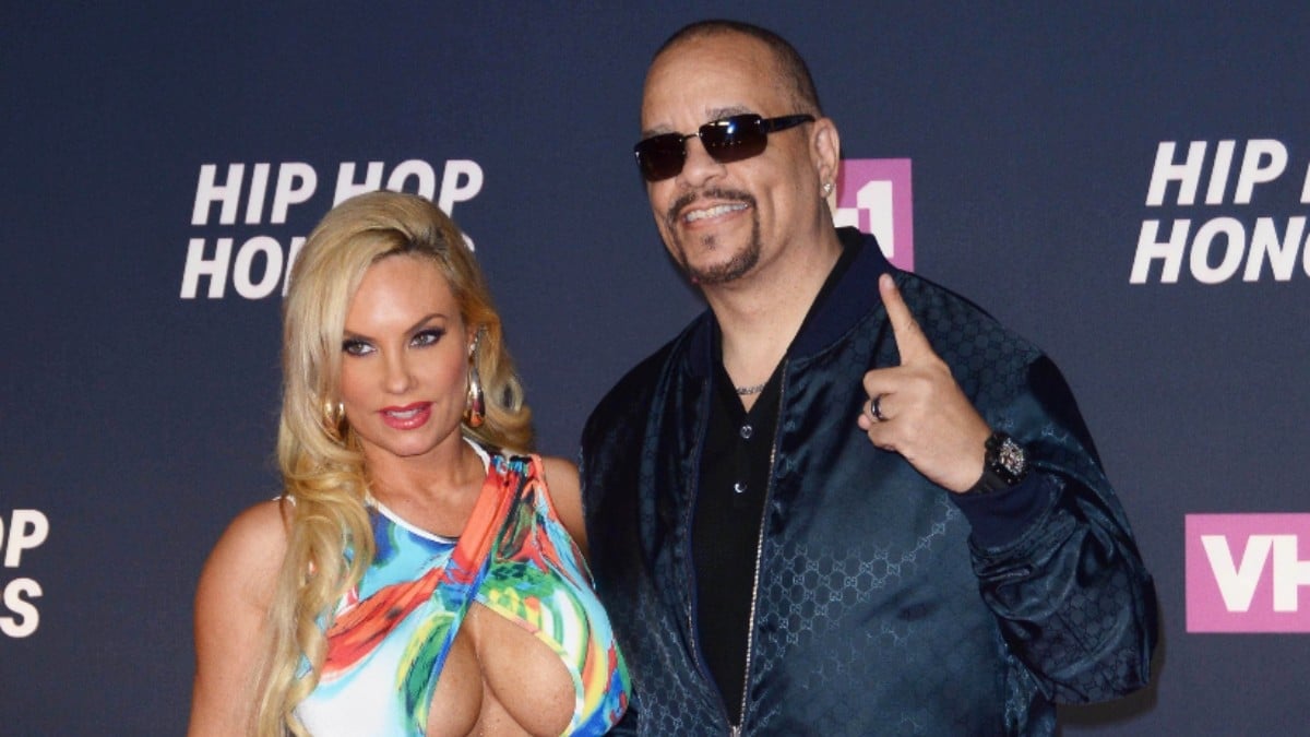 Coco Austin and Ice T on the red carpet