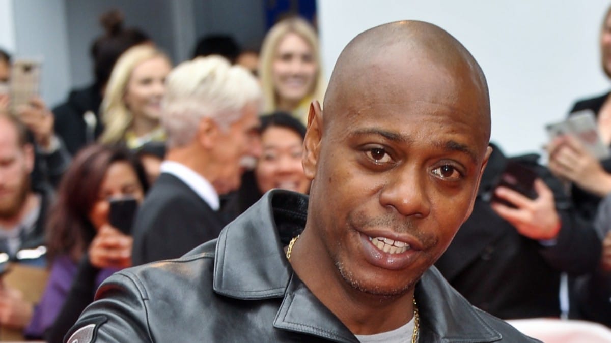 Dave Chappelle on the red carpet