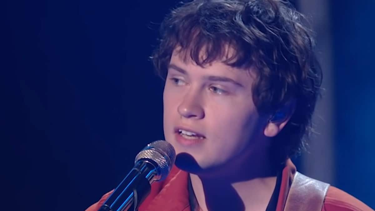 Fritz Hager singing on American Idol