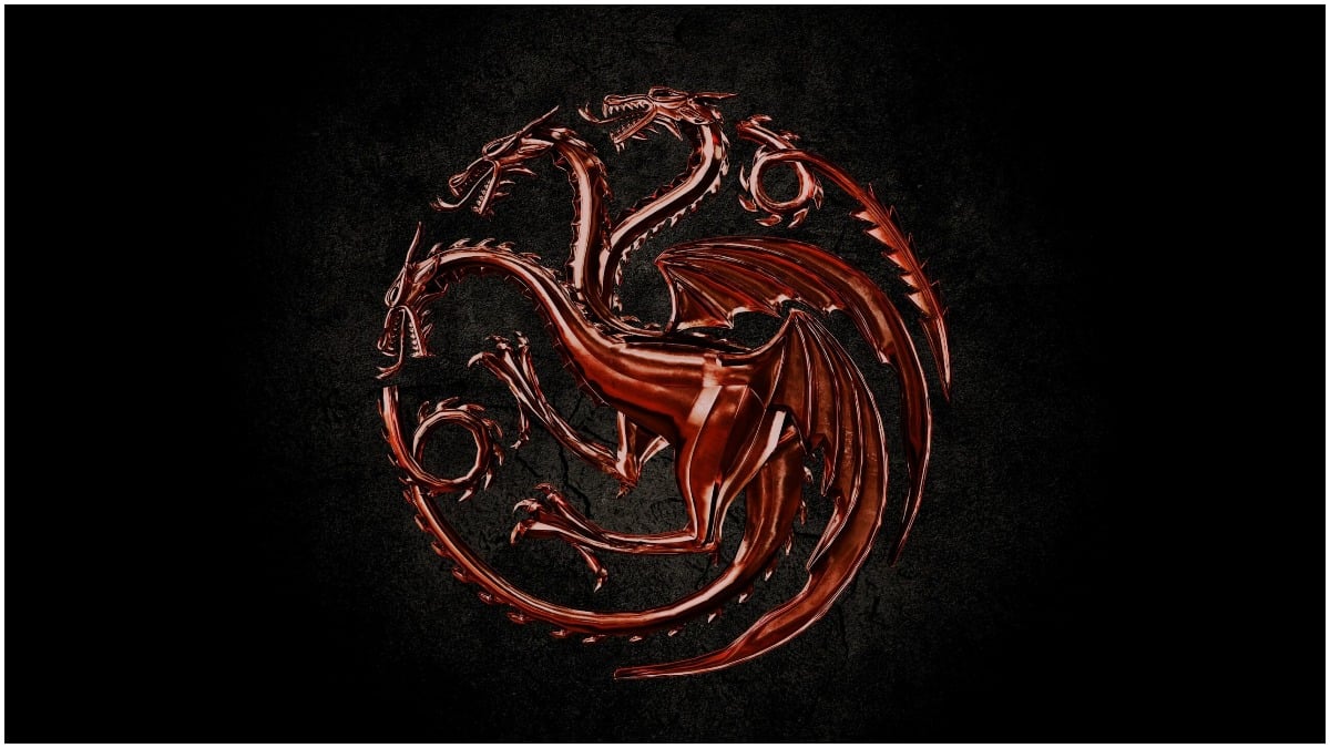 Key artwork for HBO's new series, House of the Dragon