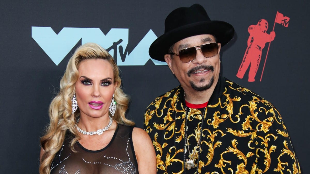 Ice-T and Coco Austin on the red carpet