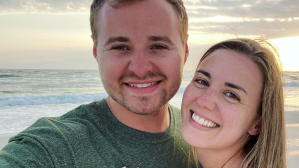 Jed and Katey on their honeymoon.