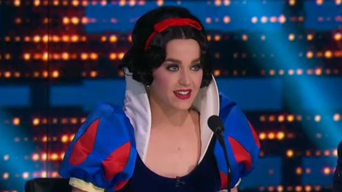 Katy Perry as Snow White on American Idol