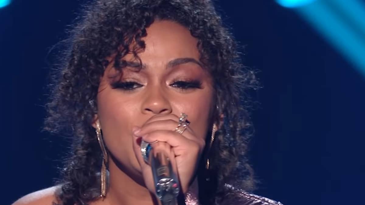 Lady K singing on American Idol