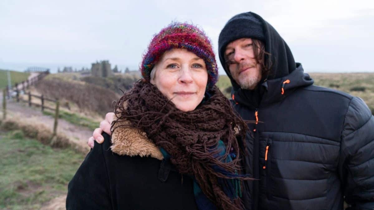 Melissa McBride and Norman Reedus, as seen in Episode 4 of AMC's Ride with Norman Reedus Season 5