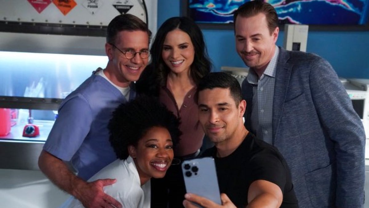 NCIS Cast With Wilmer