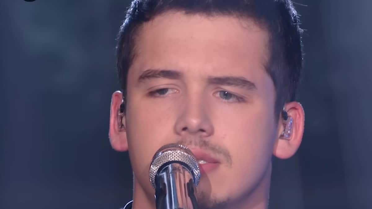 Noah Thompson on American Idol finale
